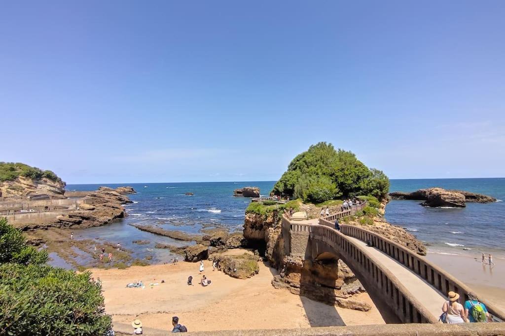 Appartement Le Sahel - Vue Imprenable Sur L'Ocean Biarritz Exterior photo