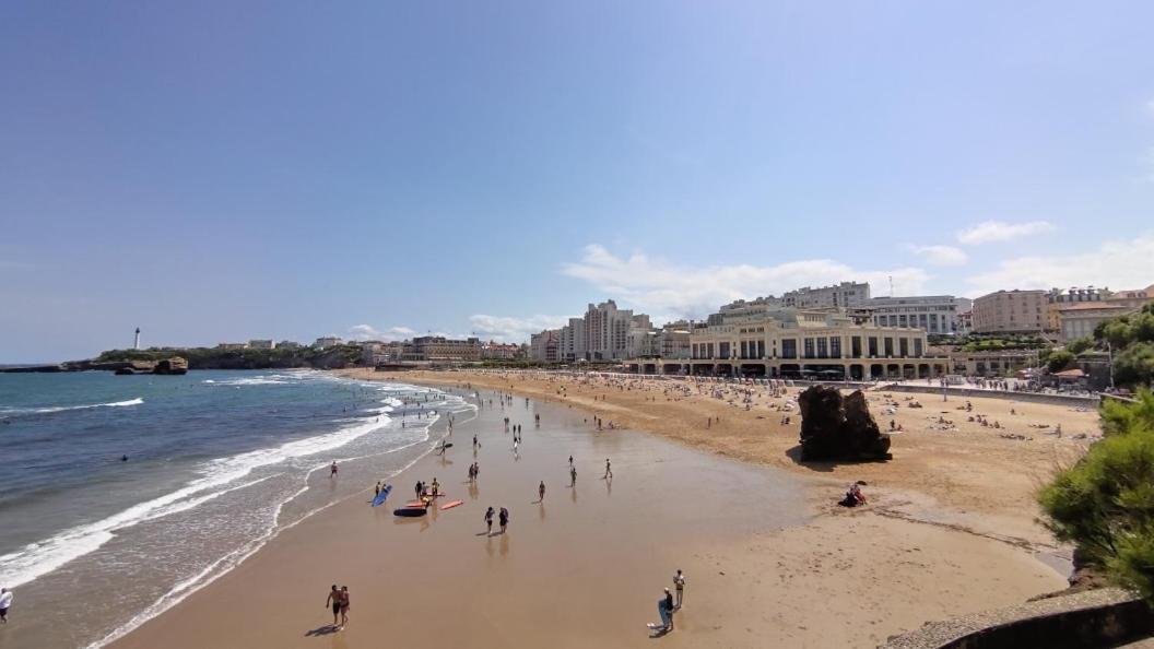 Appartement Le Sahel - Vue Imprenable Sur L'Ocean Biarritz Exterior photo