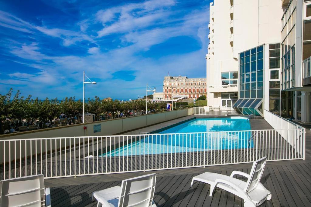 Appartement Le Sahel - Vue Imprenable Sur L'Ocean Biarritz Exterior photo